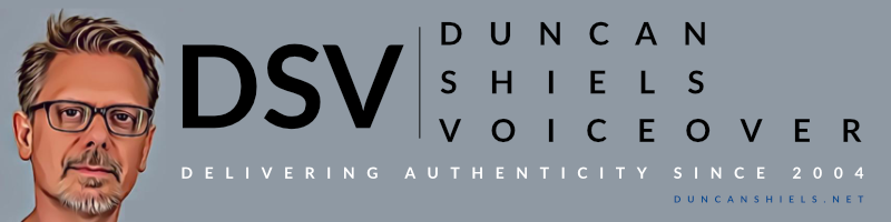 Duncan Shiels - Professional Voice Actor for Commercial & Corporate Narration